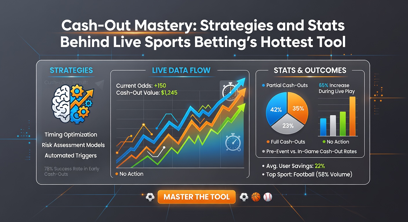 Close-up of betting app interface with cash-out button highlighted amid live tennis odds and score updates