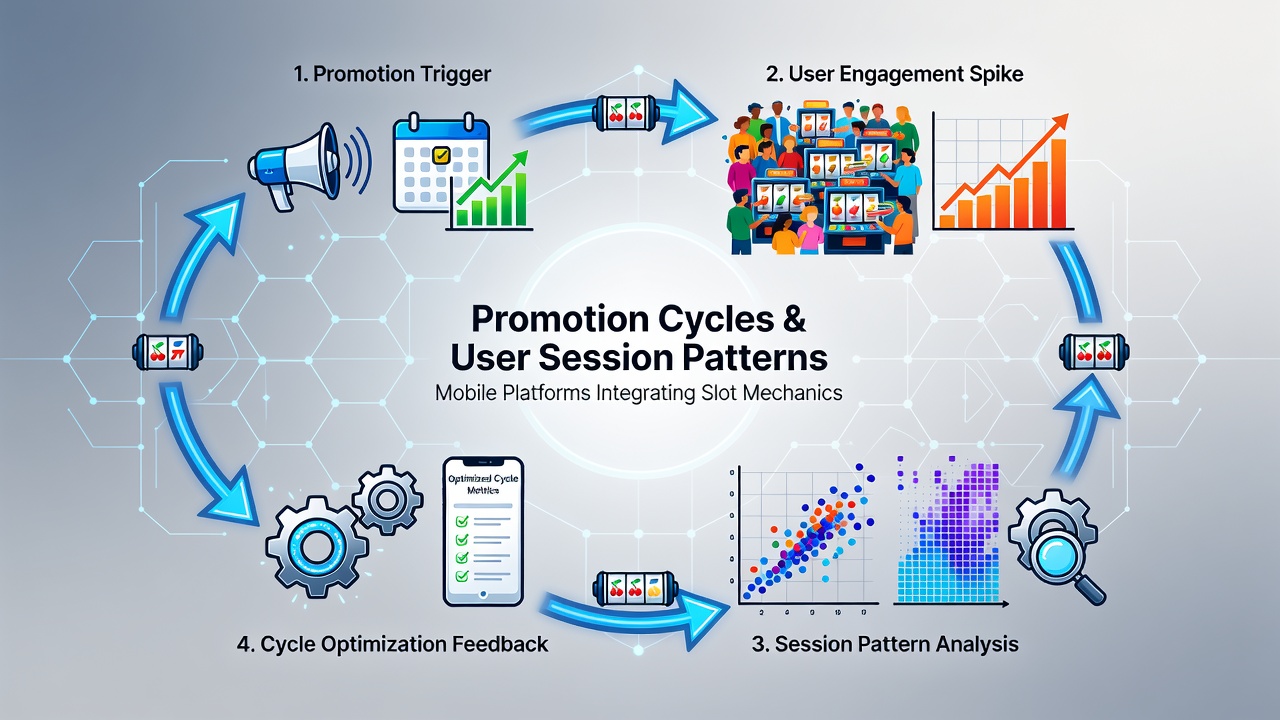 Heatmap visualization of user session flows between slots, poker, and sports betting sections during a promotional period