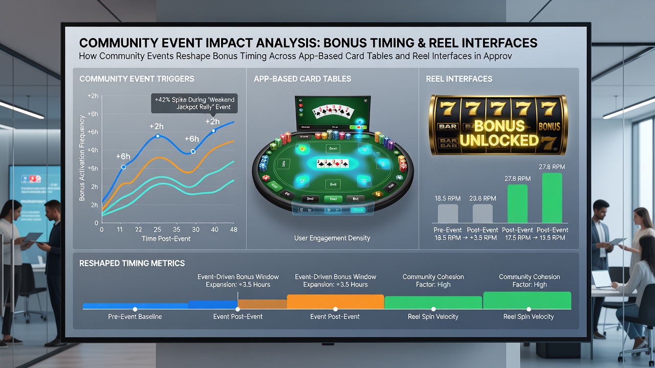 Mobile reel interface displaying adjusted bonus timing synced with local community event schedules