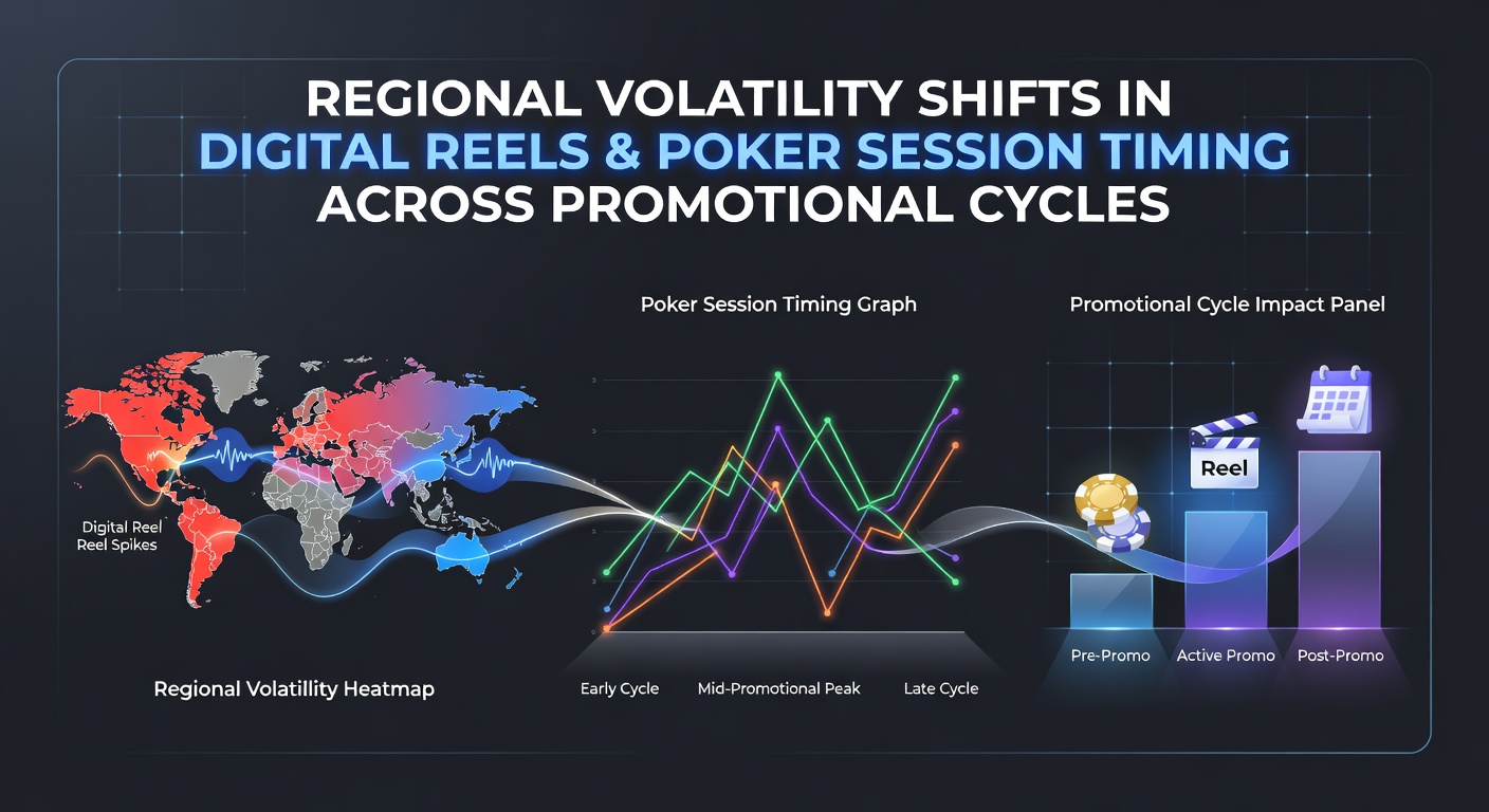 Digital slot reels displaying regional volatility patterns during promotional periods