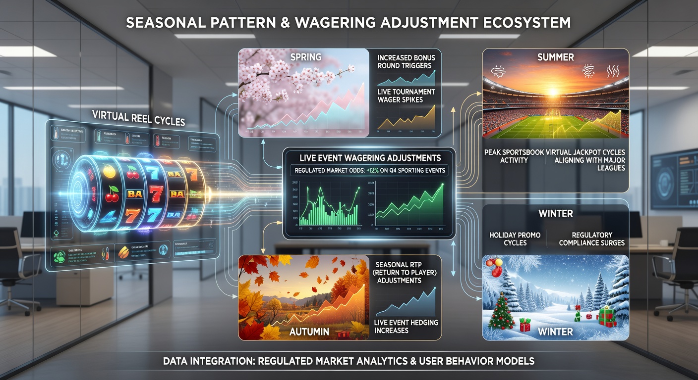 Regulatory dashboard displaying correlations between reel performance metrics and live event betting adjustments