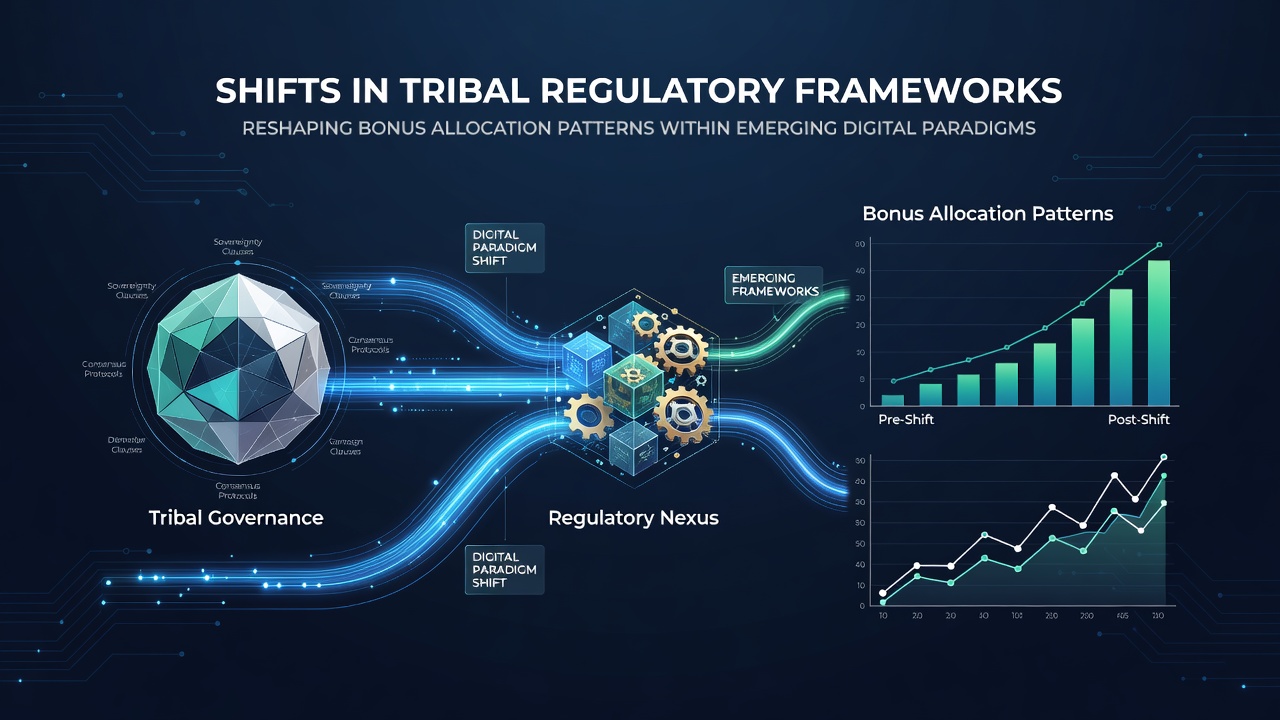 Digital poker network dashboard showing bonus allocation metrics and tribal compliance indicators